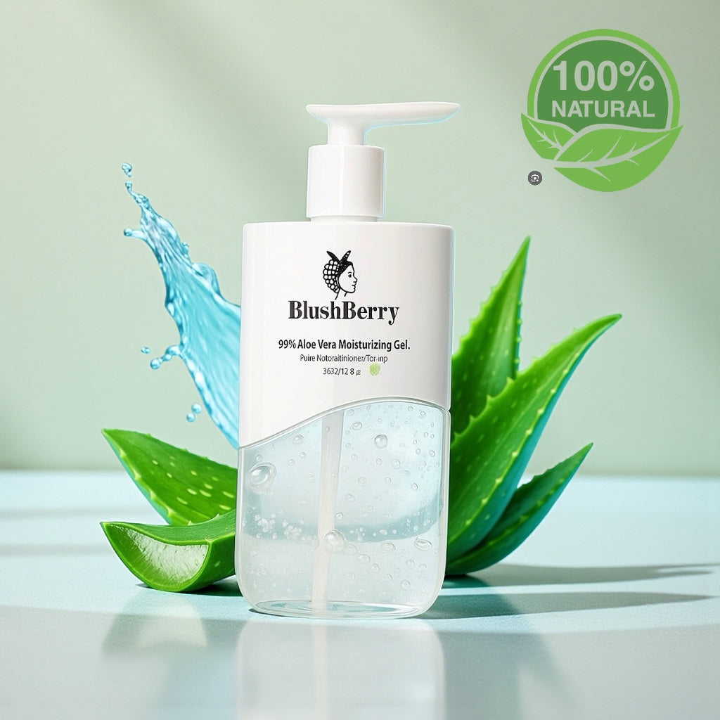 99% Aloe Vera Moisturizing Gel, Organic Aloe Vera gel-All Natural