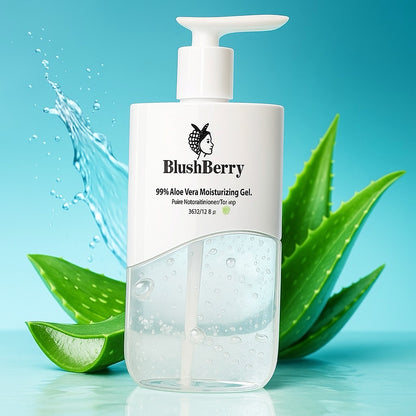 99% Aloe Vera Moisturizing Gel, Organic Aloe Vera gel-All Natural