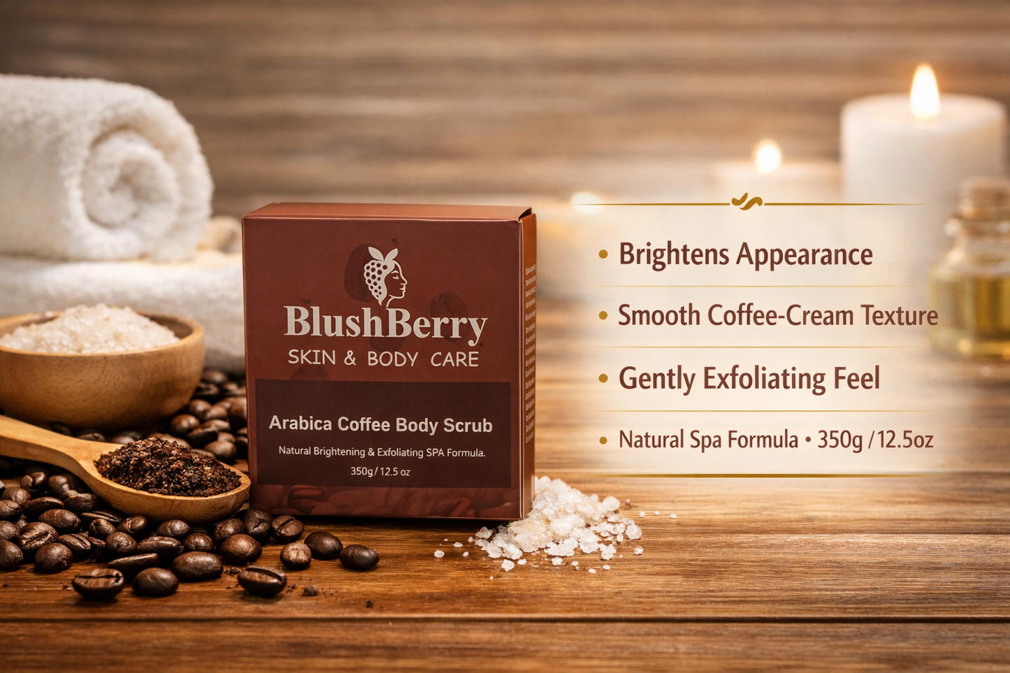 Arabica Organic Coffee Body Scrub