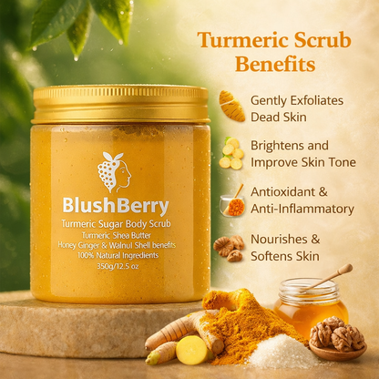 Turmeric Sugar Body Scrub