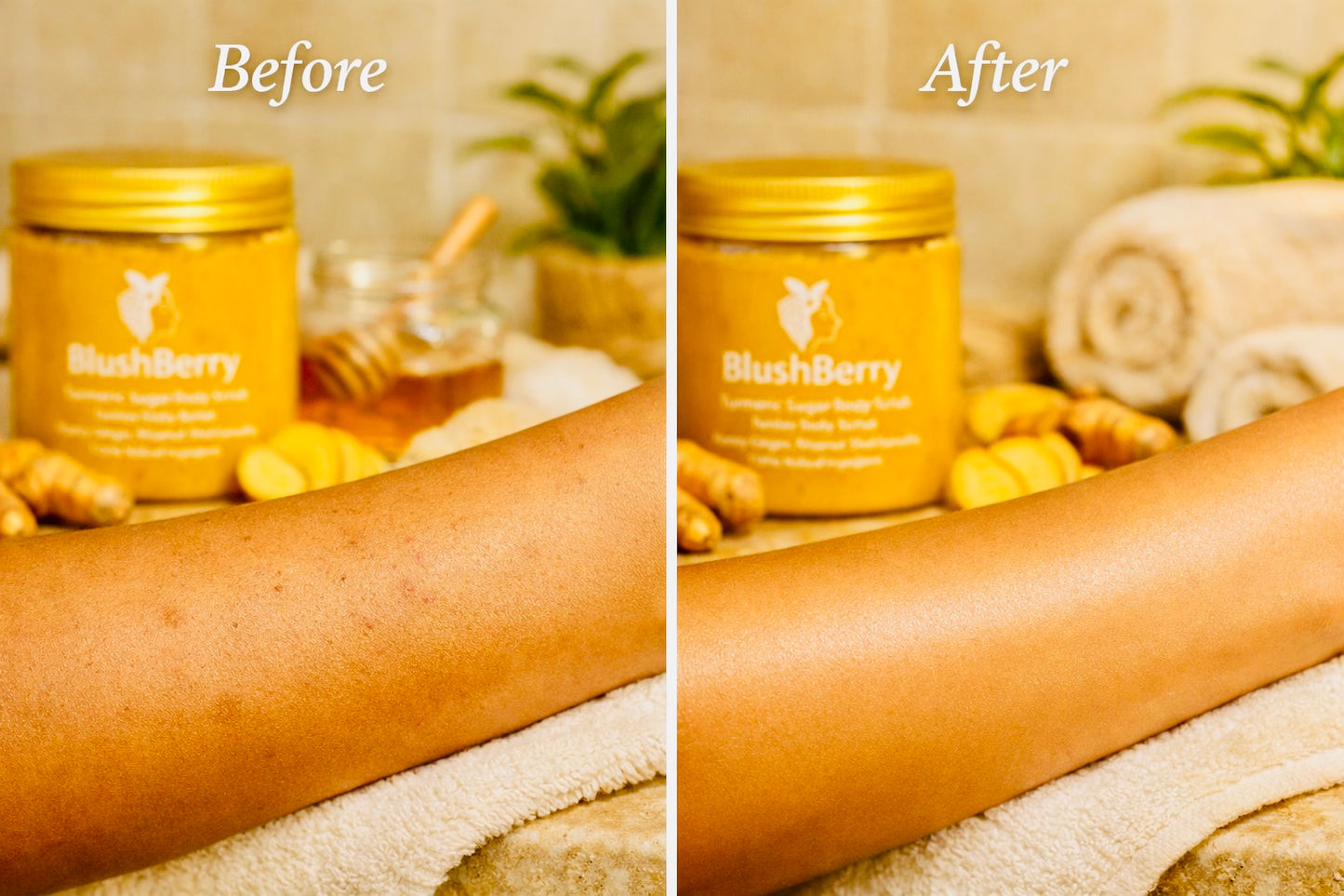 Turmeric Sugar Body Scrub