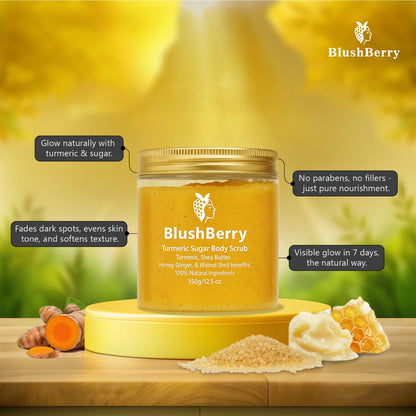 Turmeric Sugar Body Scrub