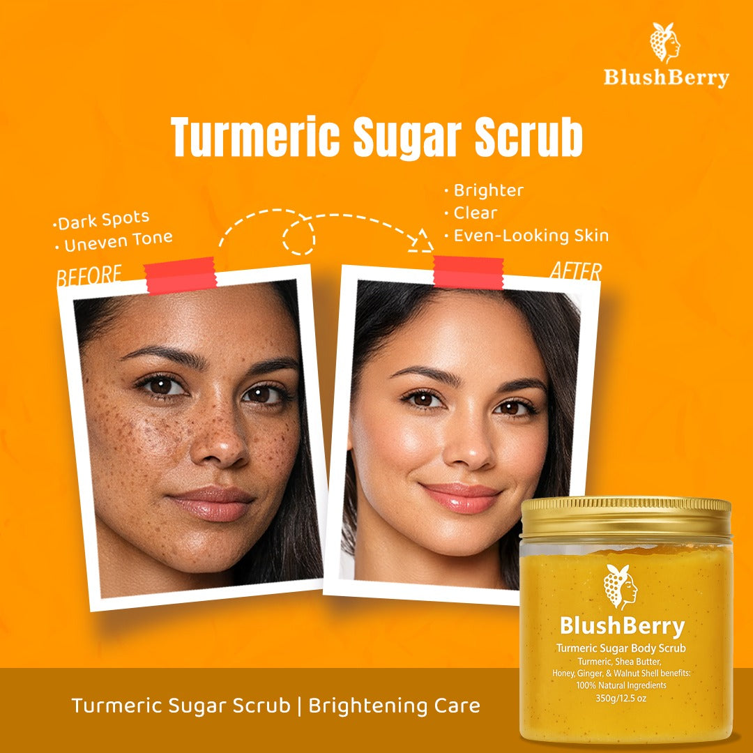 Turmeric Sugar Body Scrub