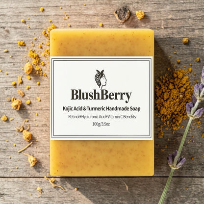 Kojic Acid & Turmeric Handmade Soap
