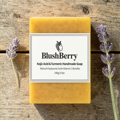 Kojic Acid & Turmeric Handmade Soap